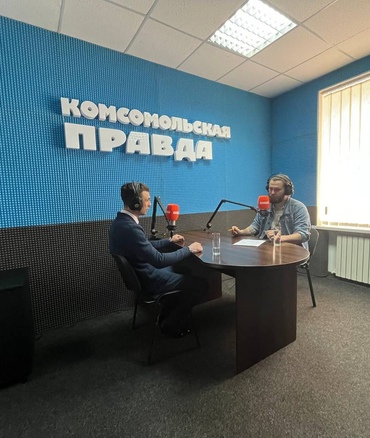 О нашей деятельности на радио "Комсомольская правда"
